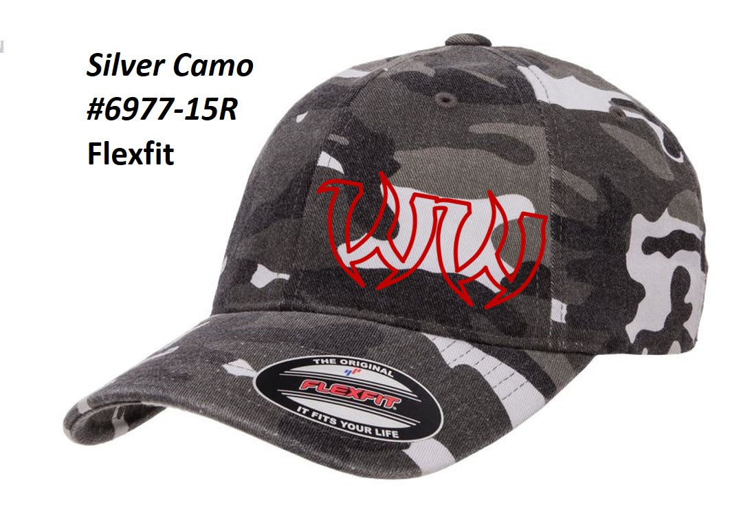 Hat - Flexfit Camo – WW Swag Low #6977CA Profile